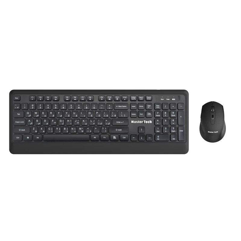 کیبورد و ماوس وایرلس مسترتک مدل APEX 8700