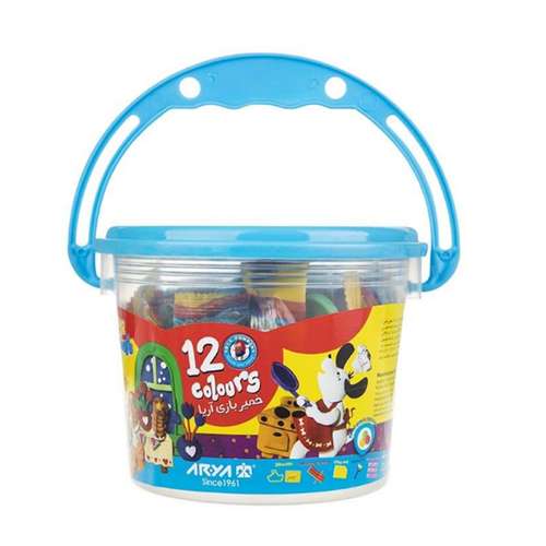 خمیربازی 12 رنگ آریا مدل 1069 A