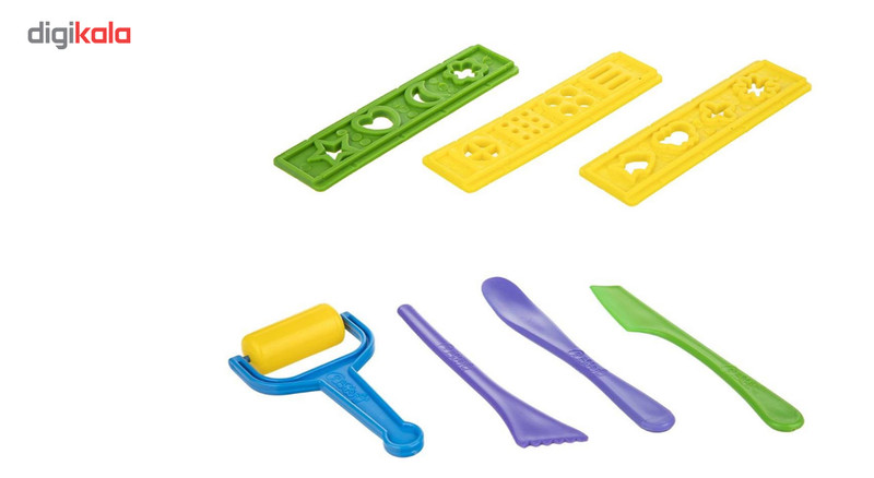 خمیربازی 12 رنگ آریا مدل 1069 Z