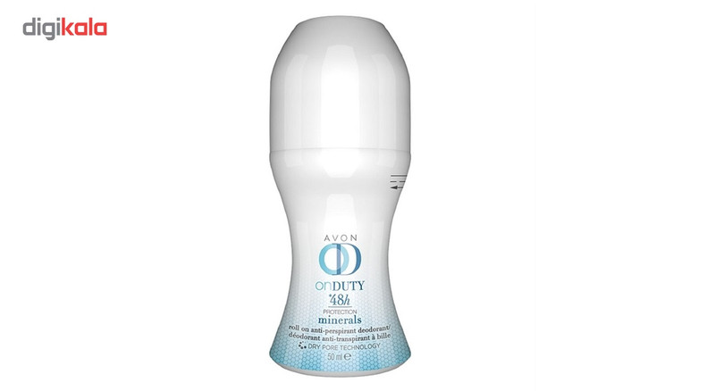 رول ضد تعریق آون مدل On Duty Womens Minerals Roll-On Anti-Perspirant Deodorant حجم 50 میلی لیتر رول ضد تعریق آون مدل On Duty Women's Minerals Roll-On Anti-Perspirant Deodorant حجم 50 میلی لیتر