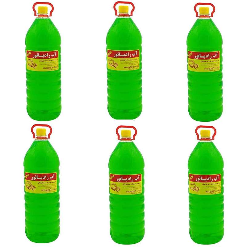 آب رادیاتور مدل 887 حجم 3 لیتر بسته 6 عددی