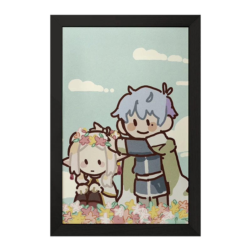 تابلو خندالو مدل فریرن و هیمل انیمه فریرن کد 33844