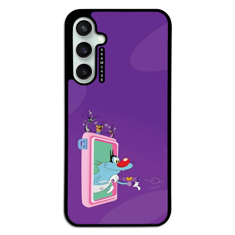 کاور آکام مدل AMC-WSGS23FE-OGGY-14 مناسب برای گوشی موبایل سامسونگ Galaxy S23 FE