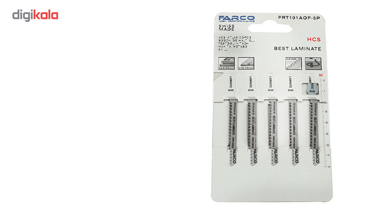 تیغه اره عمودبر فارکو مدل MDF-FRT101AOF-5P بسته 5 عددی لمینت