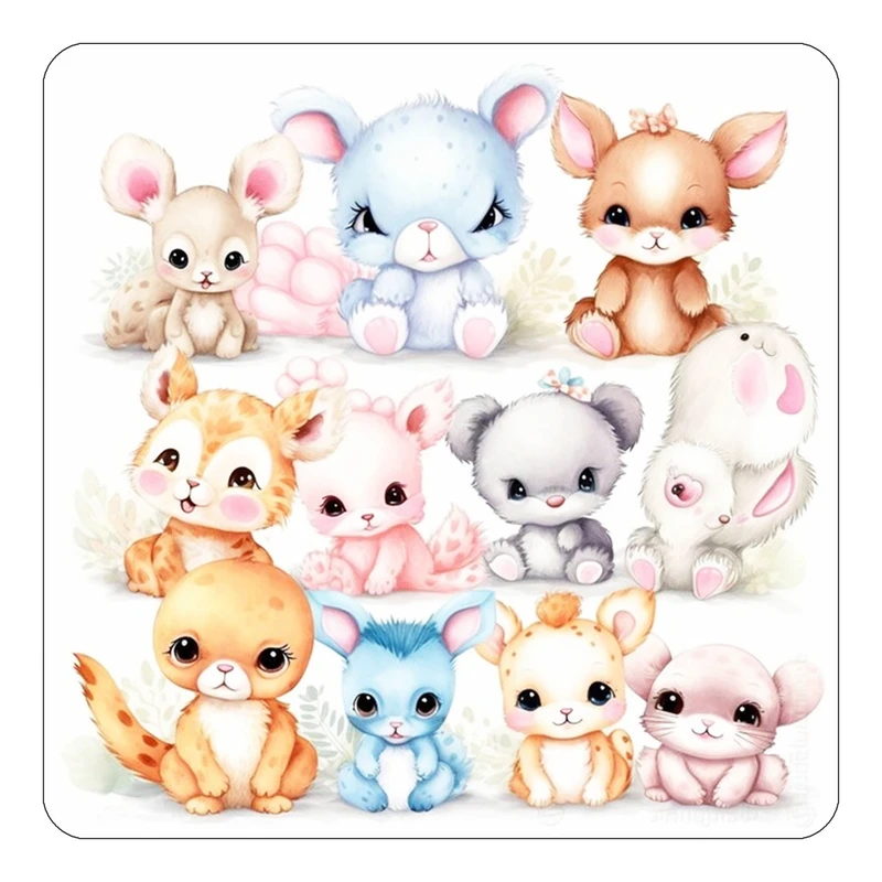 مگنت کاکتی طرح حیوانات کارتونی مدل mp28528