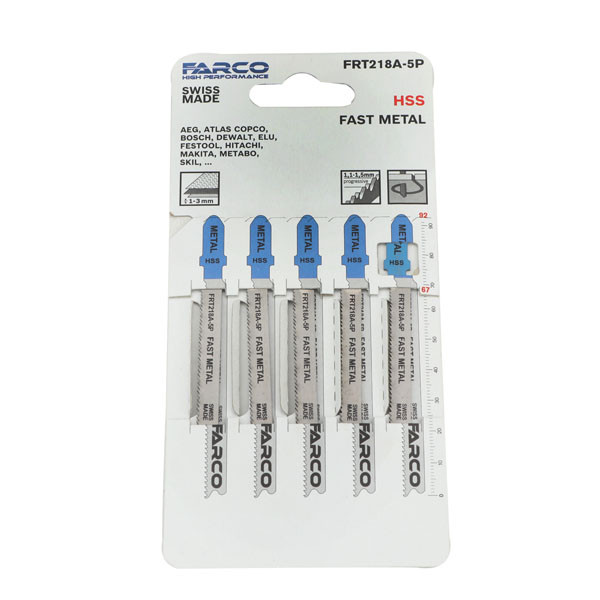 تیغه اره عمودبر فارکو مدل FRT218A-5P بسته 5 عددی
