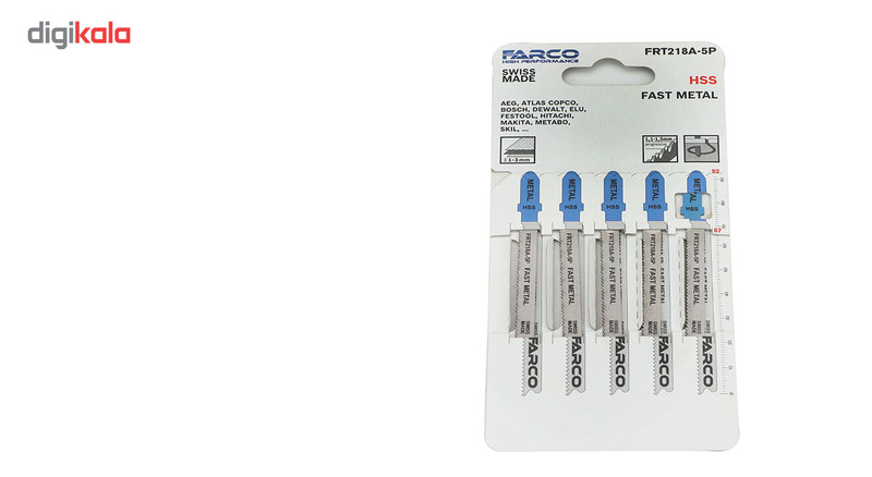 تیغه اره عمودبر فارکو مدل FRT218A-5P بسته 5 عددی