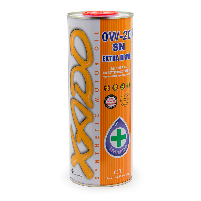 روغن موتور اکسادو مدل 0W-20 SN Extra Drive حجم 1 لیتر