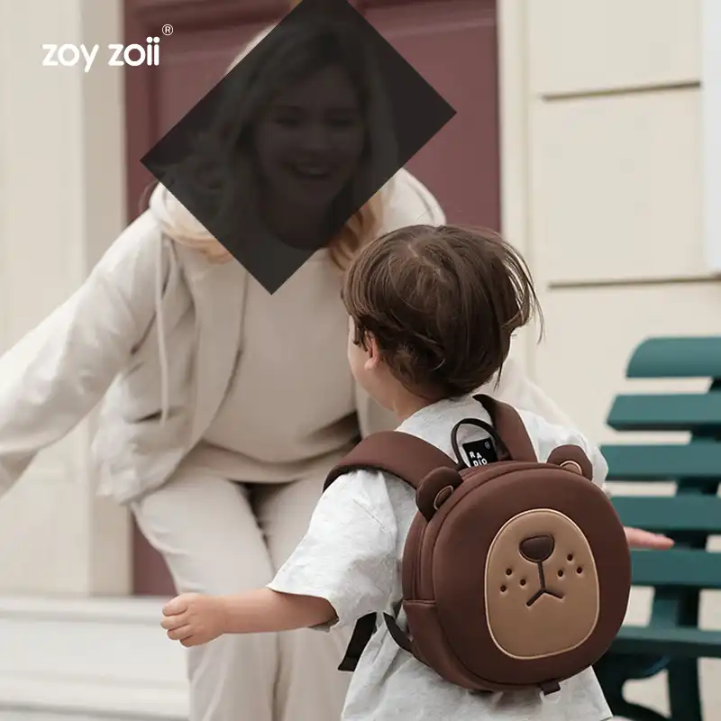 کوله پشتی بچگانه زوی زویی مدل Cute Big Brown Bear کد B32