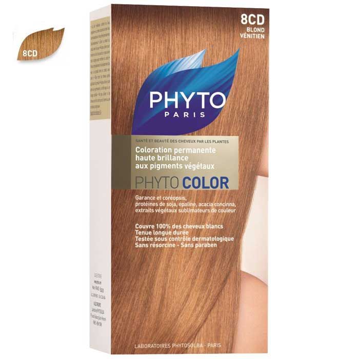 کیت رنگ مو فیتو سری بلوند مسی طلایی روشن شماره 8CD -  - 1