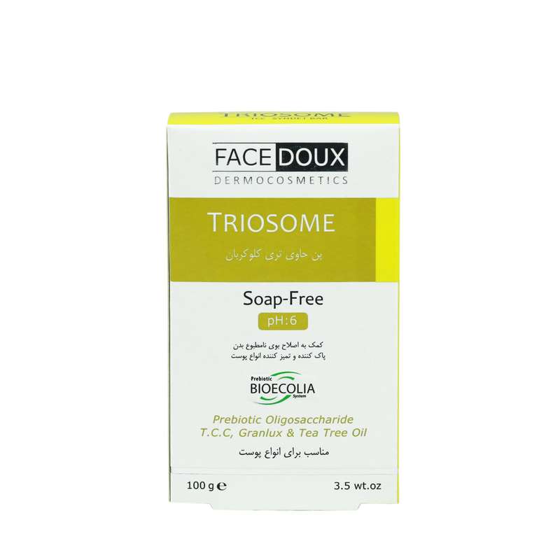 پن مناسب برای انواع پوست فیس دوکس مدل TRIOSOMEحجم 100میلی لیتر