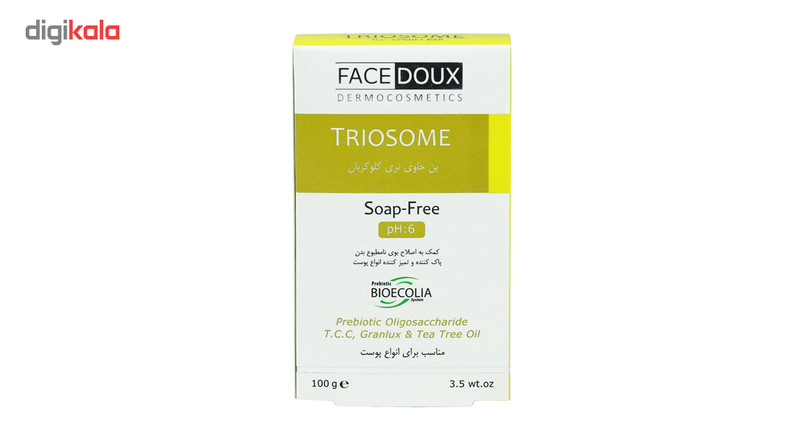 پن مناسب برای انواع پوست فیس دوکس مدل TRIOSOMEحجم 100میلی لیتر