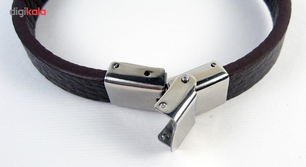 دستبند چرم طبیعی حامد گالری مدل bl4004-4011 -  - 8