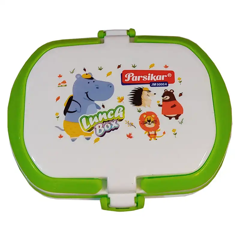 ظرف غذای کودک پارسیکار طرح اسب آبی کد JM5000A