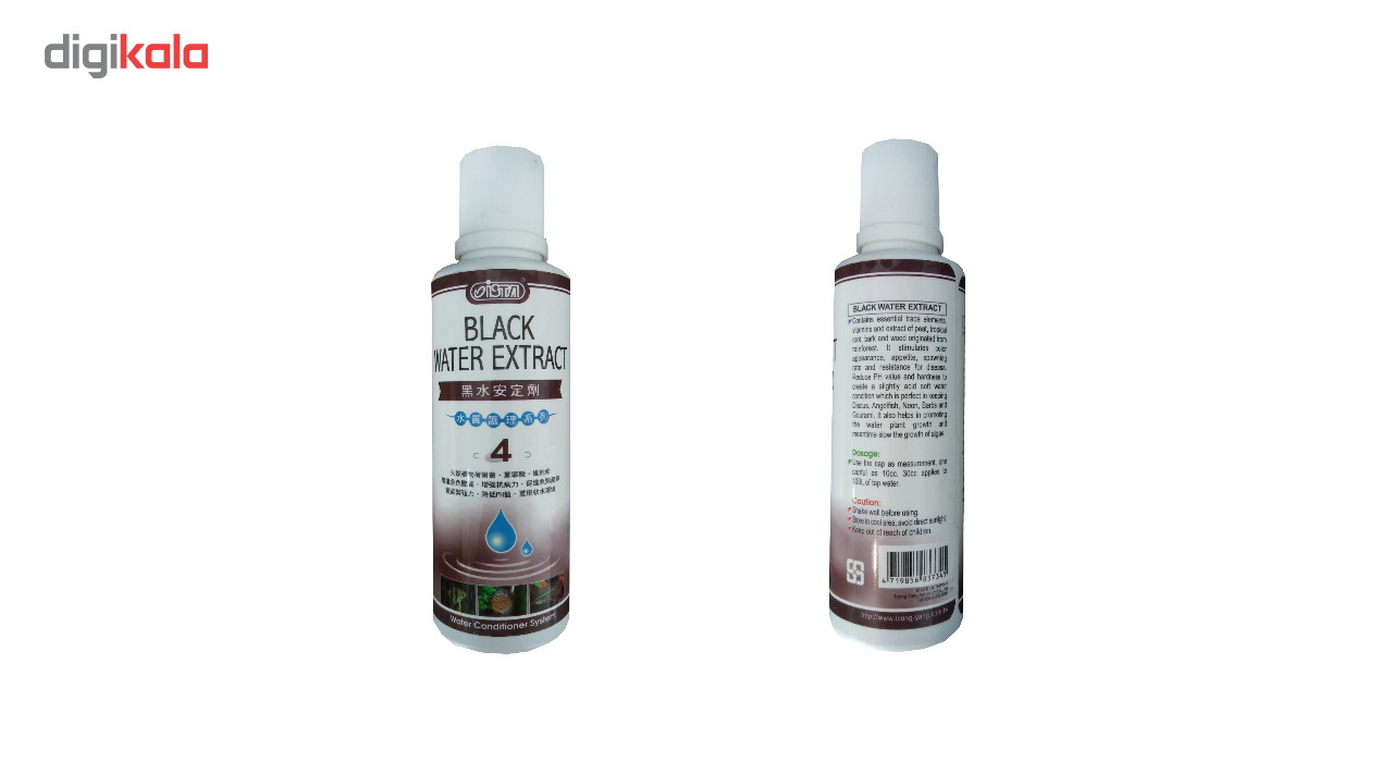محلول بلک واتر آکواریوم ایستا مدل Black Water Extract حجم 250 میلی لیتر