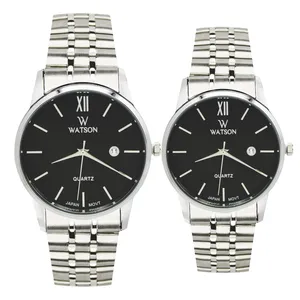 ست ساعت مچی عقربه ای زنانه و مردانه واتسون مدل 1128m