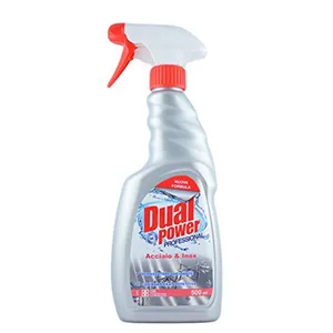 اسپری گاز پاک کن دوآل پاور مدل Acciaio & inox حجم 500 میلی لیتر