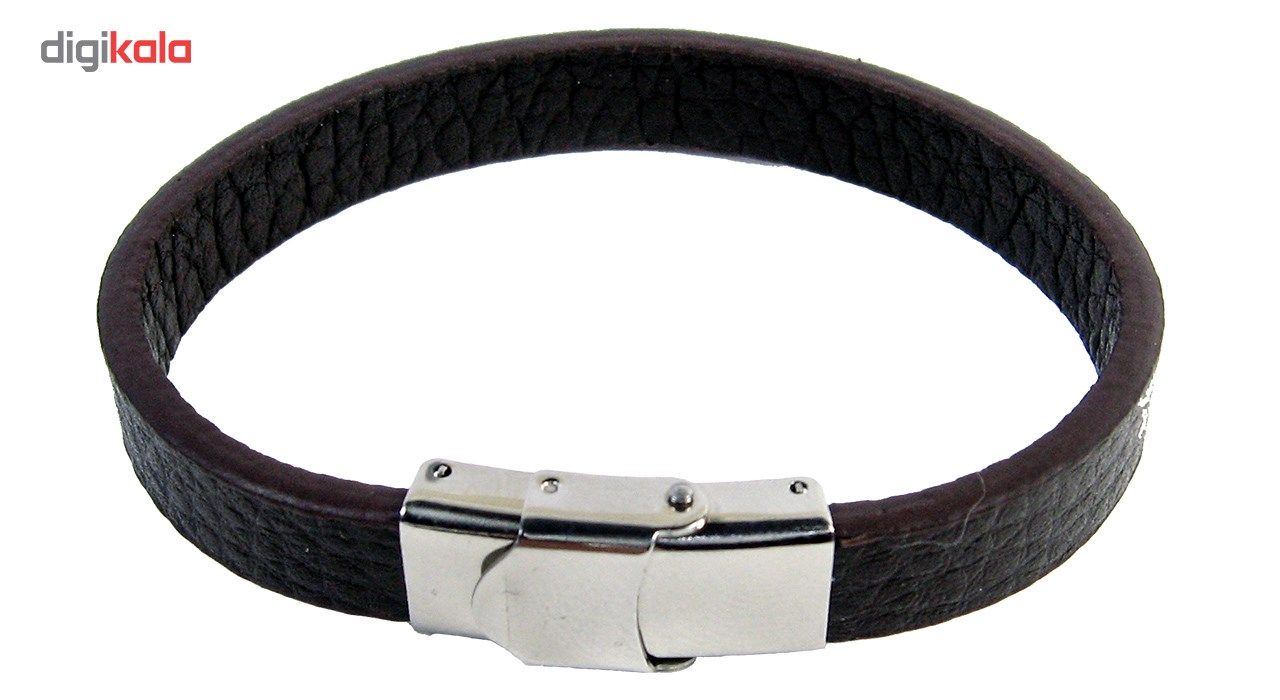 دستبند چرم طبیعی حامد گالری مدل bl4004-4011 -  - 7