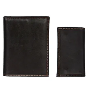 ست هدیه رویال چرم کد SL10-DarkBrown