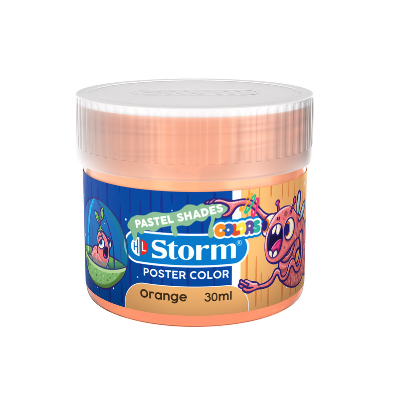 گواش 6 رنگ استورم مدل رنگ پاستلی