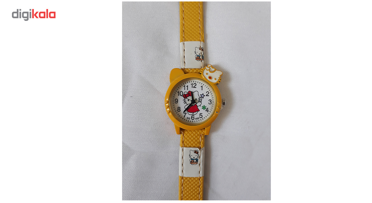 ساعت مچی عقربه ای بچگانه مدل کیتی کد 905