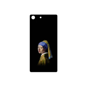 MAHOOT Girl with a Pearl Earring of Vermeer Cover Sticker for Sony Xperia M5