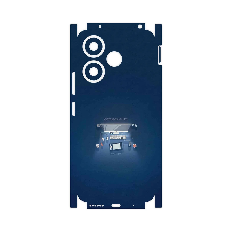 برچسب پوششی ماهوت مدل Programming 3-FullSkin مناسب برای گوشی موبایل شیائومی Redmi 13