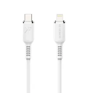 کابل تبدیل USB-C به لایتنینگ  کی اف سنیور مدل s90 طول 1.2 متر