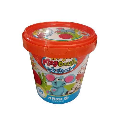 خمیربازی 10 رنگ آریا مدل 1065 N