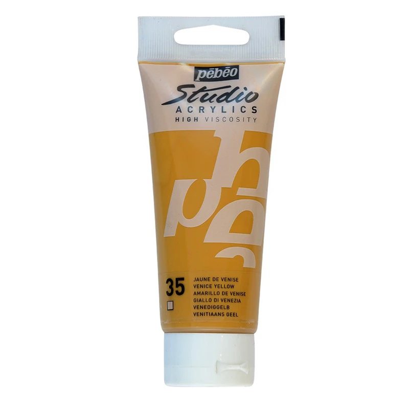 رنگ اکریلیک پ ب ا مدل STUDIO کد 35 حجم 100 میلی لیتر