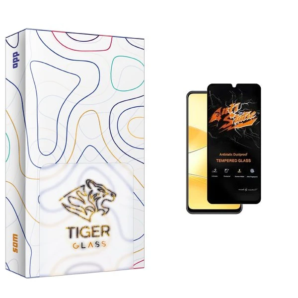 محافظ صفحه نمایش تایگر گلس مدل APL2 Antistatic مناسب برای گوشی موبایل ریلمی C51