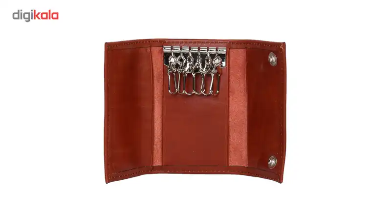 جاکلیدی قلاب دار رویال چرم کدM21-Brown