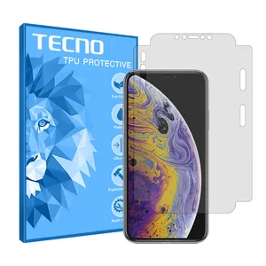 Tecno HyGEL model transparent screen protector suitable for Apple iPhone XS Max mobile phone