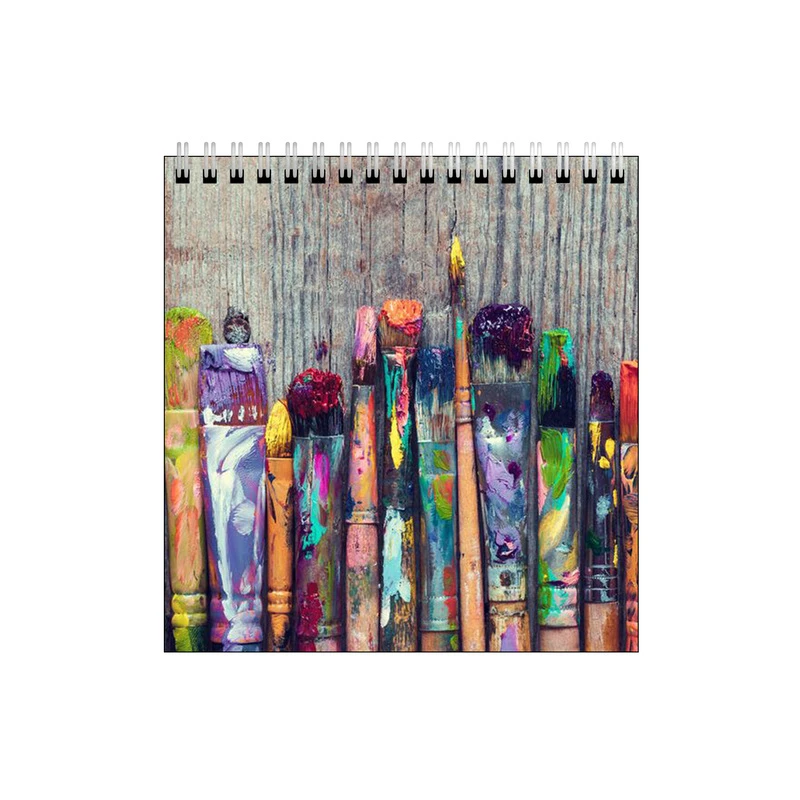 دفتر طراحی طرح قلمو رنگی کد 2493833