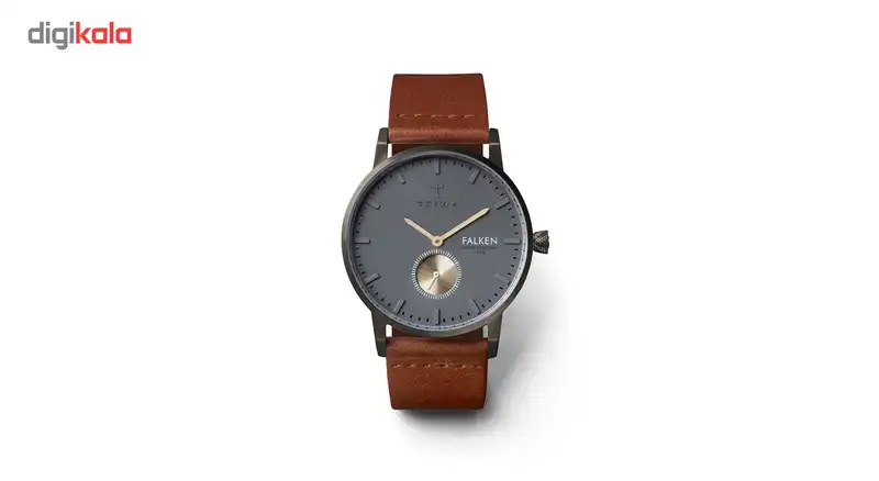ساعت مچی عقربه ای تریوا مدل Walter Falken Brown