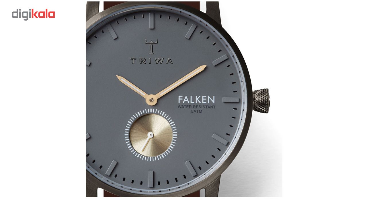 ساعت مچی عقربه ای تریوا مدل Walter Falken Brown -  - 4