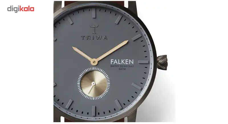 ساعت مچی عقربه ای تریوا مدل Walter Falken Brown