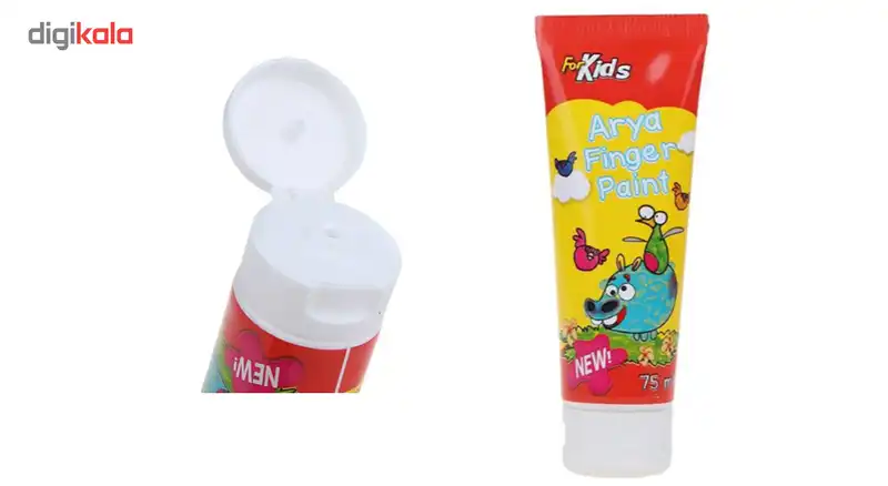 رنگ انگشتی 6 رنگ آریا مدل 7015