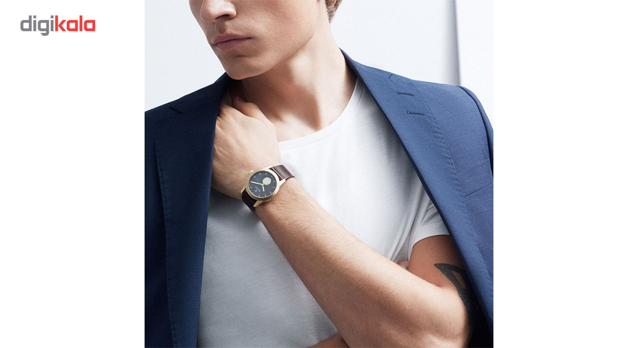 ساعت مچی عقربه ای تریوا مدل Ash Spira Dark Brown