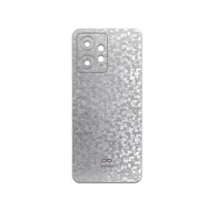 MAHOOT Silver-Silicon Cover Sticker for Xiaomi Redmi Note 12 4G