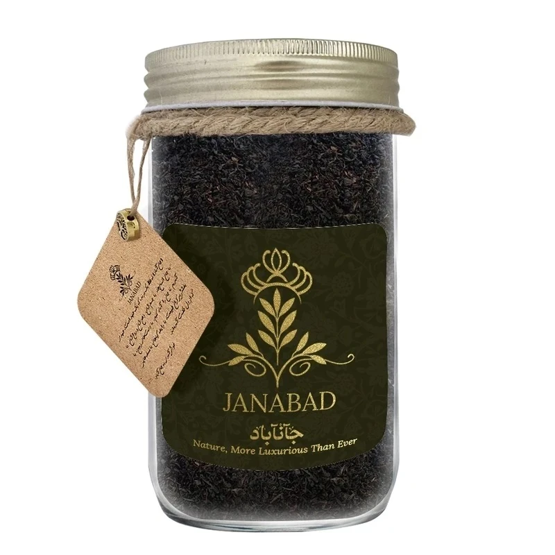 عکس شماره 2 : چای سیاه معطر با نعناع جانآباد-145 گرم