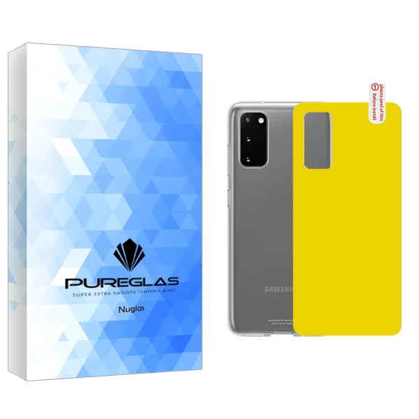 محافظ پشت گوشی پیور گلس مدل NuGlas مناسب برای گوشی موبایل سامسونگ Galaxy S20