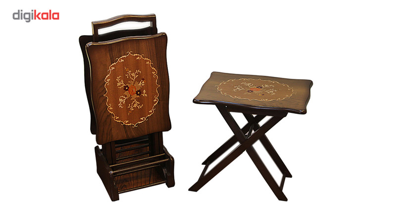 میز عسلی تاشو مدل 12937001