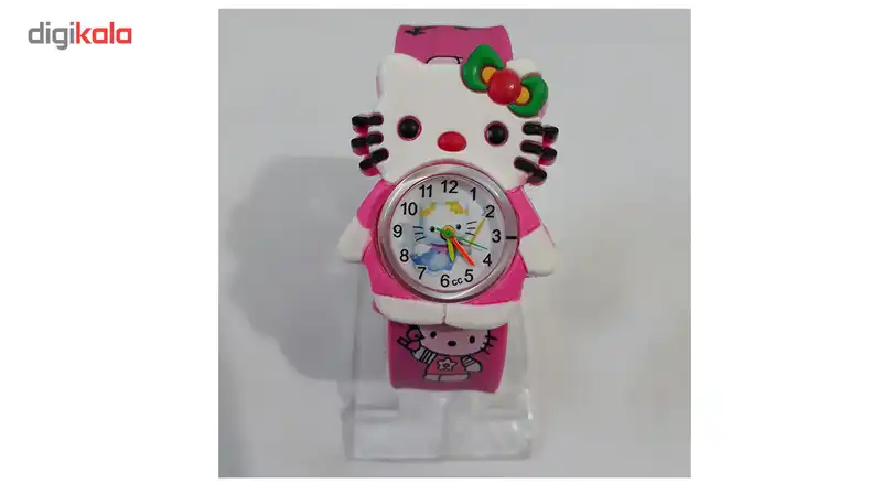 ساعت مچی عقربه ای بچگانه مدل کیتی عروسکی کد 905
