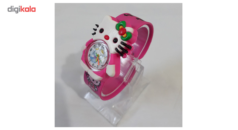 ساعت مچی عقربه ای بچگانه مدل کیتی عروسکی کد 905