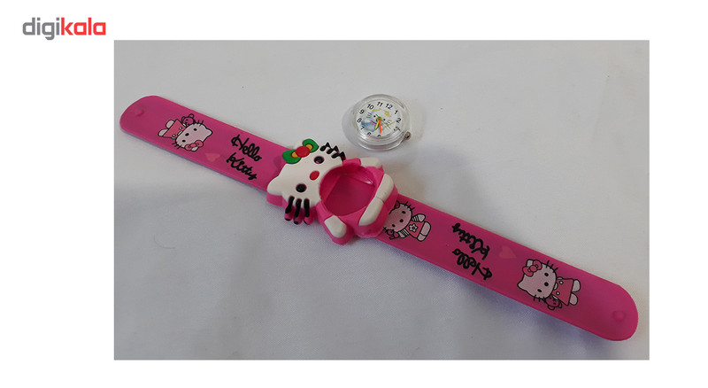 ساعت مچی عقربه ای بچگانه مدل کیتی عروسکی کد 905