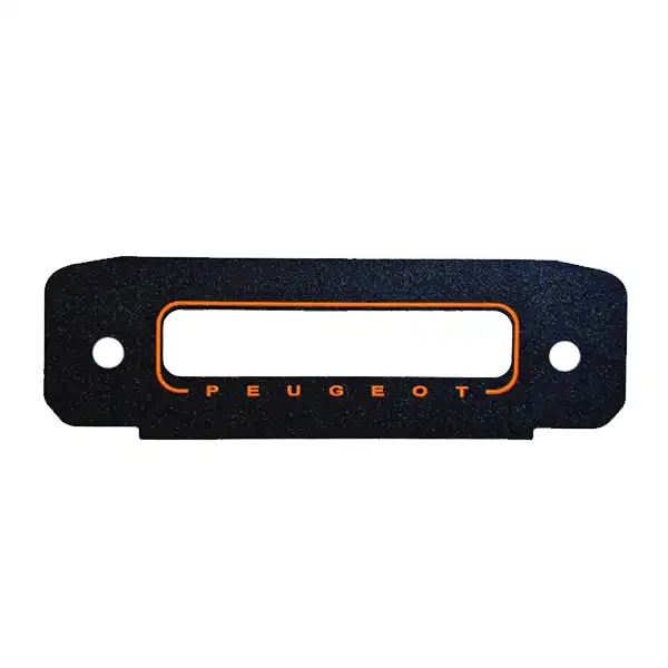 برچسب قاب ساعت خودرو مدل تایپ A کد 10774D مناسب برای پژو 206