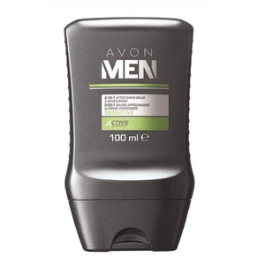 افتر شیو آون مدل  Avon Men Sensitive 2-1 After Shave Balm and Moisturiser حجم 100 میلی لیتر