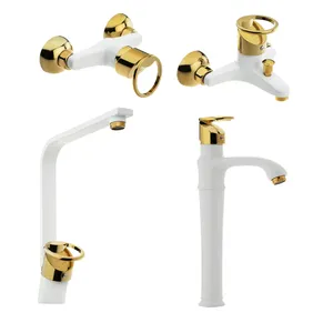 ست شیرآلات توفیق مدل النگویی پایه بلند مجموعه 4 عددی