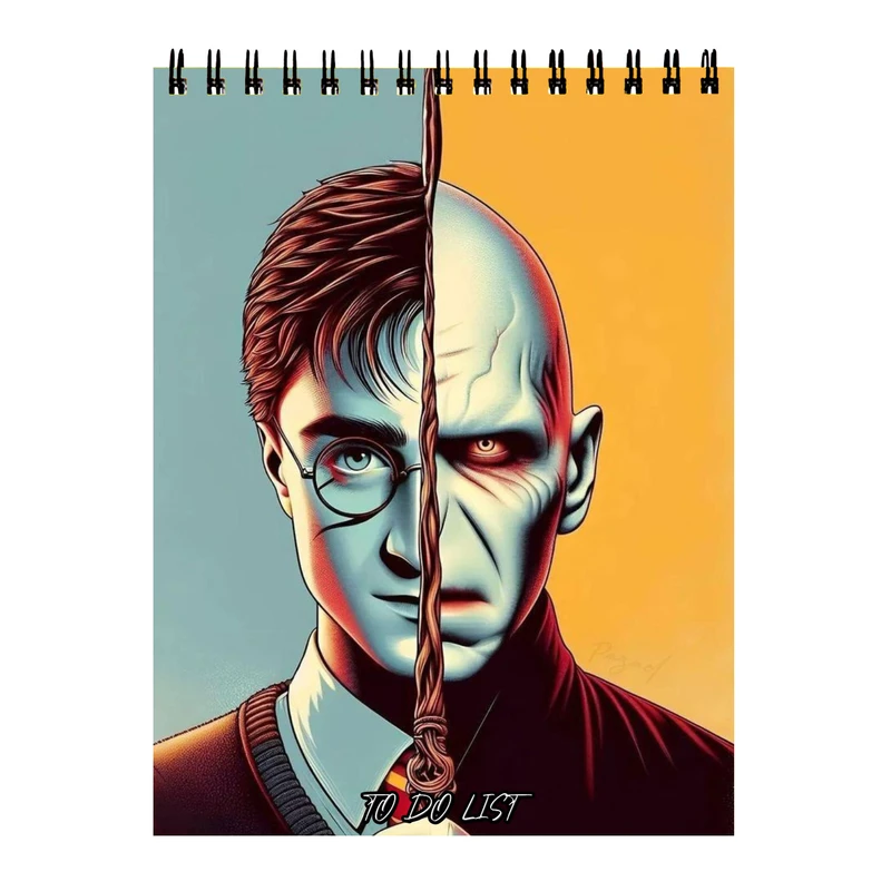 دفتر برنامه ریزی 60 برگ طرح هری پاتر کد 863